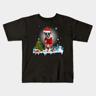 Funny Boxers Christmas T-shirt Kids T-Shirt